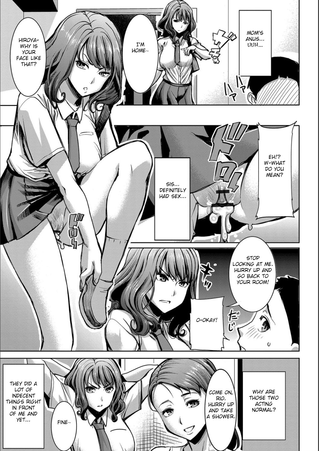 Hentai Manga Comic-Exposing My Family Series-Read-131